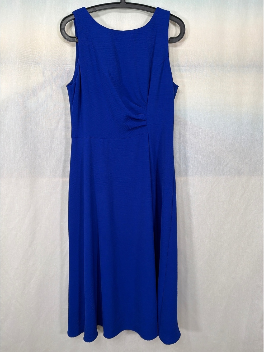Laura Sleeveless Blue Midi Dress Women's Size 8